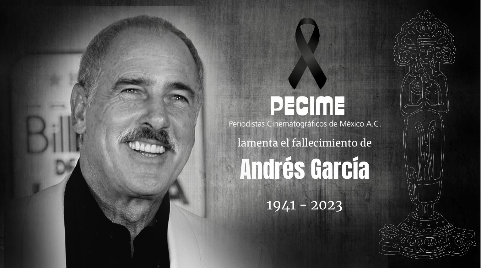 El medio artístico de luto Murió el actor Andrés García a los 81 años